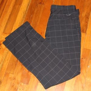 Black Nike Dri-Fit Golf Pants